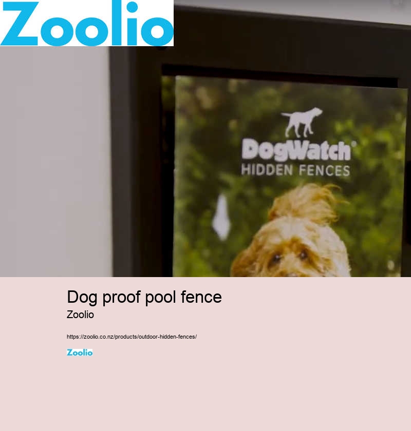 dog proof pool fence